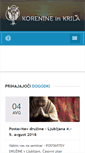Mobile Screenshot of korenineinkrila.com